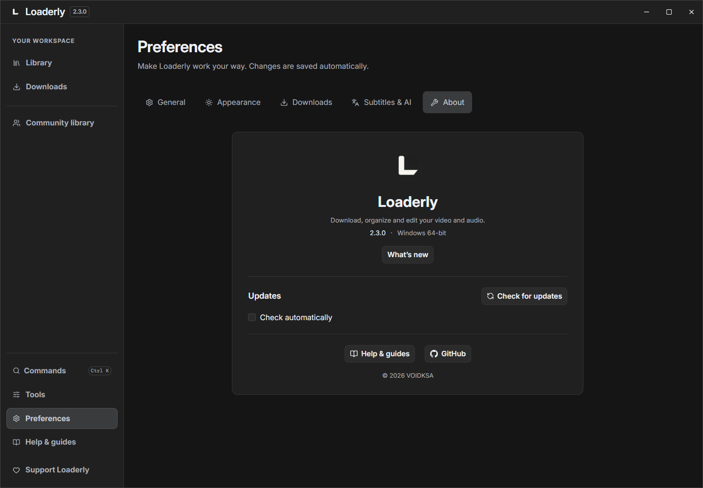 About Loaderly