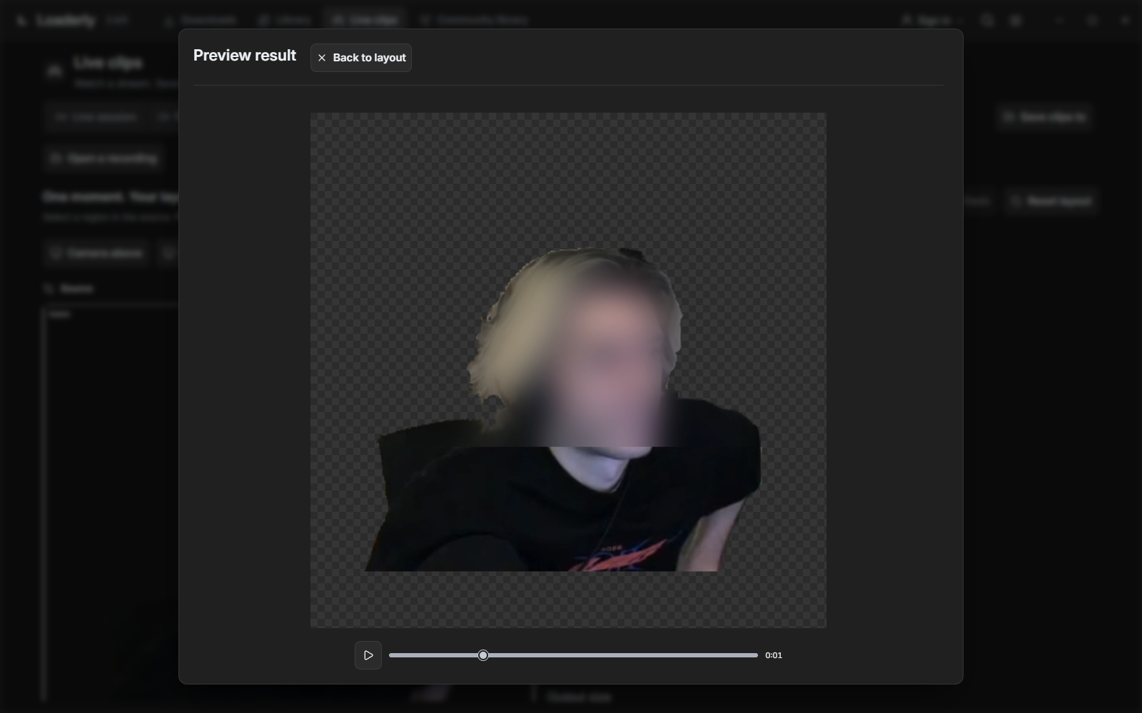 Preview and edit without exporting